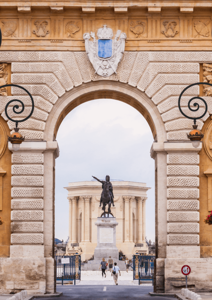Photo d'un bâtiment de la ville de Montpellier